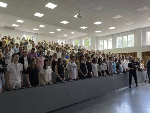 Вручення дипломів бакалаврів та магістрів ХНУРЕ 2025
