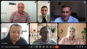 Робоча зустріч у межах функціонування системи внутрішнього забезпечення якості освітньої діяльності. У заході взяли участь: