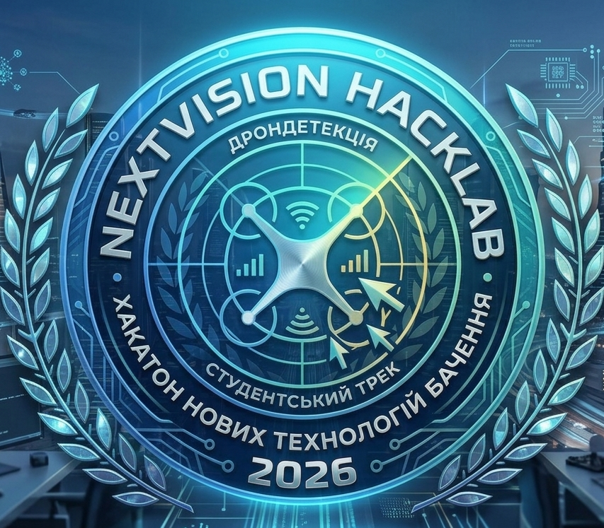 Запрошує студентів та аспірантів взяти участь у NextVision HackLab 2026